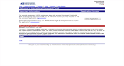 Desktop Screenshot of idp.usps.com