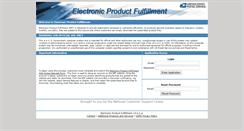 Desktop Screenshot of epf.usps.gov