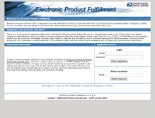 Tablet Screenshot of epf.usps.gov