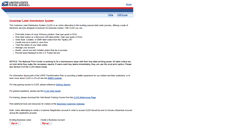 Desktop Screenshot of clds.usps.com